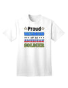 American Soldier Adult T-Shirt - A Tribute to Our Heroes-Mens T-shirts-TooLoud-White-Small-Davson Sales