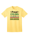 American Soldier Adult T-Shirt - Show Your Pride as a Proud Cousin-Mens T-shirts-TooLoud-Yellow-Small-Davson Sales