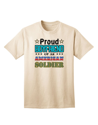 American Soldier Adult T-Shirt - Show Your Support with Pride-Mens T-shirts-TooLoud-Natural-Small-Davson Sales