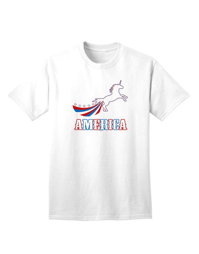 American Unicorn Adult T-Shirt-Mens T-shirts-TooLoud-White-Small-Davson Sales