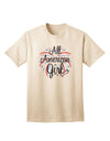 American-themed Fireworks and Heart Adult T-Shirt by TooLoud-Mens T-shirts-TooLoud-Natural-Small-Davson Sales