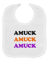 Amuck Amuck Amuck Halloween Baby Bib