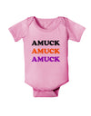 Amuck Amuck Amuck Halloween Baby Romper Bodysuit-Baby Romper-TooLoud-Light-Pink-06-Months-Davson Sales