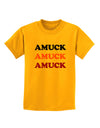 Amuck Amuck Amuck Halloween Childrens T-Shirt-Childrens T-Shirt-TooLoud-Gold-X-Small-Davson Sales