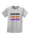 Amuck Amuck Amuck Halloween Childrens T-Shirt-Childrens T-Shirt-TooLoud-AshGray-X-Small-Davson Sales