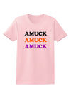 Amuck Amuck Amuck Halloween Womens T-Shirt-Womens T-Shirt-TooLoud-PalePink-X-Small-Davson Sales