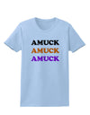 Amuck Amuck Amuck Halloween Womens T-Shirt-Womens T-Shirt-TooLoud-Light-Blue-X-Small-Davson Sales