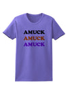 Amuck Amuck Amuck Halloween Womens T-Shirt-Womens T-Shirt-TooLoud-Violet-X-Small-Davson Sales