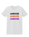 Amuck Amuck Amuck Halloween Womens T-Shirt-Womens T-Shirt-TooLoud-White-X-Small-Davson Sales