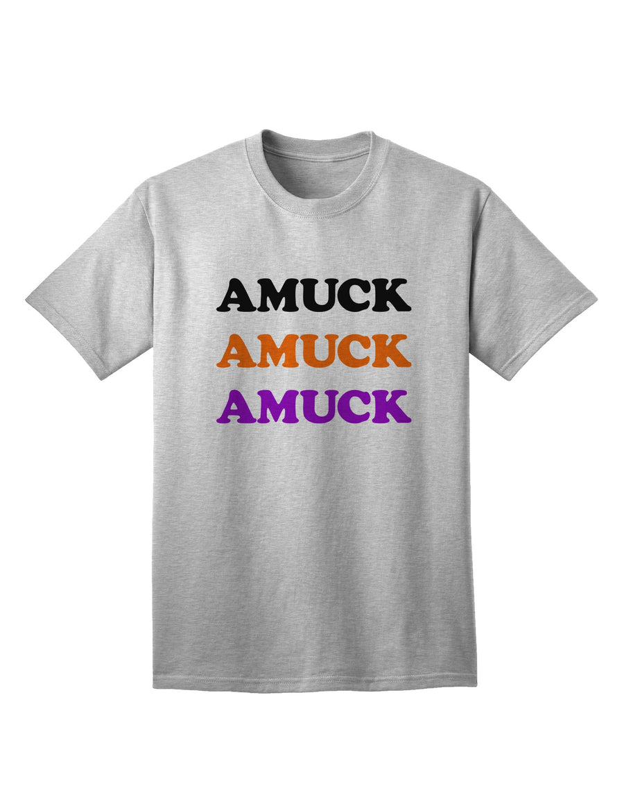 Amuck Amuck Amuck - Premium Halloween Adult T-Shirt Collection-Mens T-shirts-TooLoud-White-Small-Davson Sales