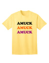 Amuck Amuck Amuck - Premium Halloween Adult T-Shirt Collection-Mens T-shirts-TooLoud-Yellow-Small-Davson Sales