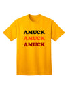 Amuck Amuck Amuck - Premium Halloween Adult T-Shirt Collection-Mens T-shirts-TooLoud-Gold-Small-Davson Sales