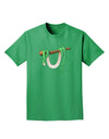 Anaconda Design Green Adult Dark T-Shirt-Mens T-Shirt-TooLoud-Kelly-Green-Small-Davson Sales