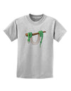 Anaconda Design Green Childrens T-Shirt-Childrens T-Shirt-TooLoud-AshGray-X-Small-Davson Sales