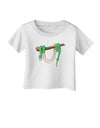 Anaconda Design Green Infant T-Shirt-Infant T-Shirt-TooLoud-White-06-Months-Davson Sales