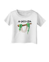 Anaconda Design Green Text Infant T-Shirt-Infant T-Shirt-TooLoud-White-06-Months-Davson Sales