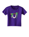 Anaconda Design Green Toddler T-Shirt Dark-Toddler T-Shirt-TooLoud-Purple-2T-Davson Sales