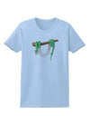 Anaconda Design Green Womens T-Shirt-Womens T-Shirt-TooLoud-Light-Blue-X-Small-Davson Sales