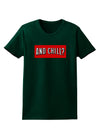 And Chill Womens Dark T-Shirt-TooLoud-Forest-Green-Small-Davson Sales