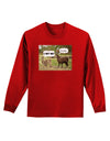 Angry Standing Llamas Adult Long Sleeve Dark T-Shirt by TooLoud-TooLoud-Red-Small-Davson Sales