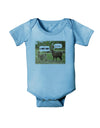 Angry Standing Llamas Baby Romper Bodysuit by TooLoud-Baby Romper-TooLoud-LightBlue-06-Months-Davson Sales