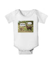 Angry Standing Llamas Baby Romper Bodysuit by TooLoud-Baby Romper-TooLoud-White-06-Months-Davson Sales