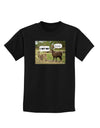 Angry Standing Llamas Childrens Dark T-Shirt by TooLoud-Childrens T-Shirt-TooLoud-Black-X-Small-Davson Sales