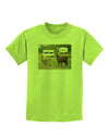 Angry Standing Llamas Childrens T-Shirt by TooLoud-Childrens T-Shirt-TooLoud-Lime-Green-X-Small-Davson Sales