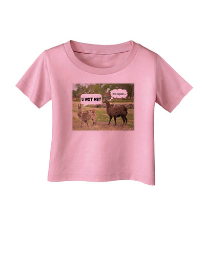 Angry Standing Llamas Infant T-Shirt by TooLoud-Infant T-Shirt-TooLoud-Candy-Pink-06-Months-Davson Sales