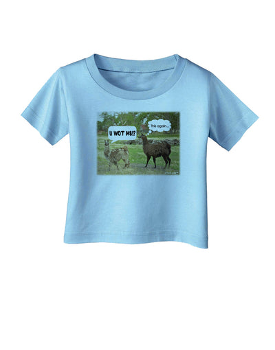 Angry Standing Llamas Infant T-Shirt by TooLoud-Infant T-Shirt-TooLoud-Aquatic-Blue-06-Months-Davson Sales