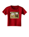 Angry Standing Llamas Toddler T-Shirt Dark by TooLoud-Toddler T-Shirt-TooLoud-Red-2T-Davson Sales