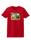 Angry Standing Llamas Womens Dark T-Shirt by TooLoud-Womens T-Shirt-TooLoud-Red-X-Small-Davson Sales