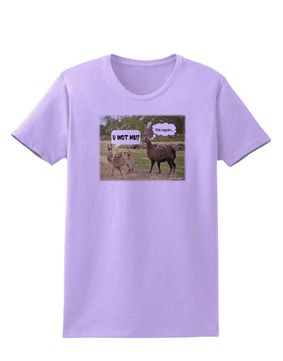 Angry Standing Llamas Womens T-Shirt by TooLoud-Womens T-Shirt-TooLoud-Lavender-X-Small-Davson Sales