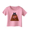 Anime Cat Loves Sushi Infant T-Shirt by TooLoud-Infant T-Shirt-TooLoud-Candy-Pink-06-Months-Davson Sales