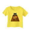 Anime Cat Loves Sushi Infant T-Shirt by TooLoud-Infant T-Shirt-TooLoud-Yellow-06-Months-Davson Sales