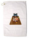 Anime Cat Loves Sushi Premium Cotton Golf Towel - 16 x 25 inch by TooLoud-Golf Towel-TooLoud-16x25"-Davson Sales