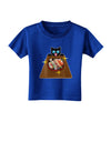 Anime Cat Loves Sushi Toddler T-Shirt Dark by TooLoud-Toddler T-Shirt-TooLoud-Royal-Blue-2T-Davson Sales