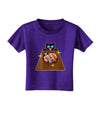 Anime Cat Loves Sushi Toddler T-Shirt Dark by TooLoud-Toddler T-Shirt-TooLoud-Purple-2T-Davson Sales