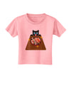 Anime Cat Loves Sushi Toddler T-Shirt by TooLoud-Toddler T-Shirt-TooLoud-Candy-Pink-2T-Davson Sales