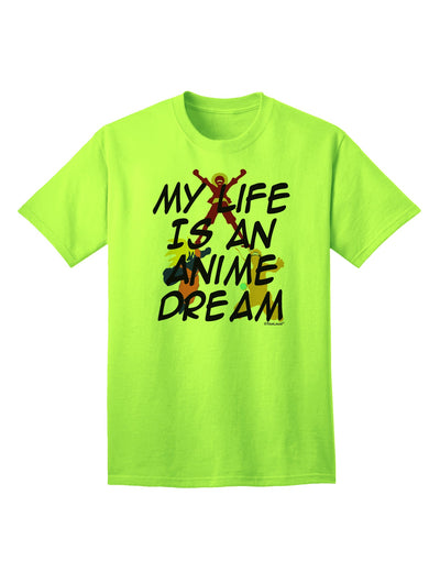 Anime Dream Adult T-Shirt by TooLoud - A Captivating Addition to Your Wardrobe-Mens T-shirts-TooLoud-Neon-Green-Small-Davson Sales