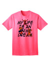 Anime Dream Adult T-Shirt by TooLoud - A Captivating Addition to Your Wardrobe-Mens T-shirts-TooLoud-Neon-Pink-Small-Davson Sales