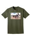 Antique Vehicle Adult Dark T-Shirt-Mens T-Shirt-TooLoud-Military-Green-Small-Davson Sales