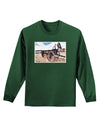 Antique Vehicle Adult Long Sleeve Dark T-Shirt-TooLoud-Dark-Green-Small-Davson Sales