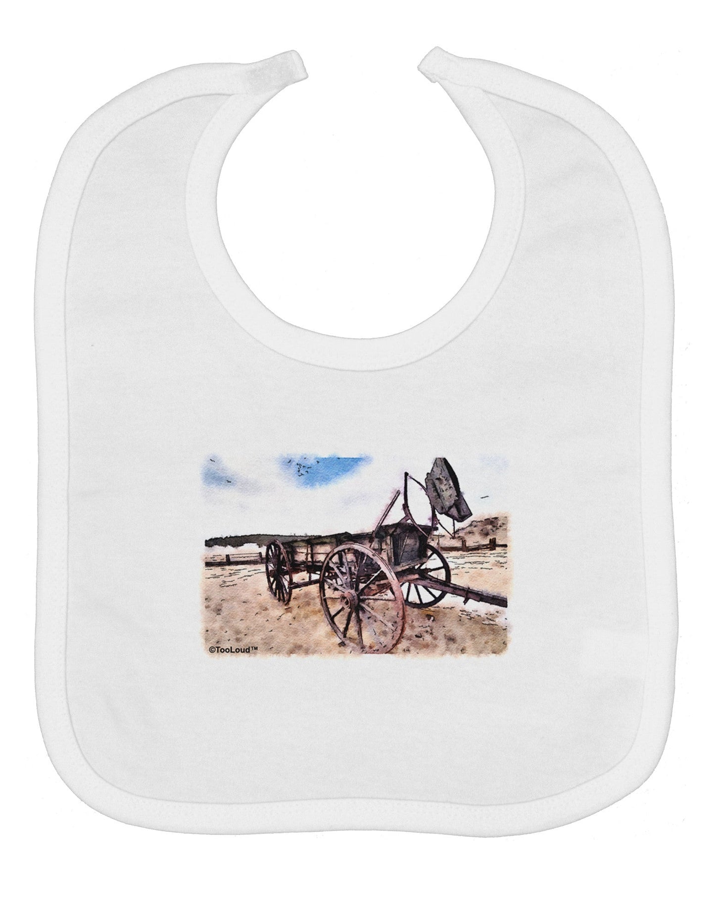 Antique Vehicle Baby Bib