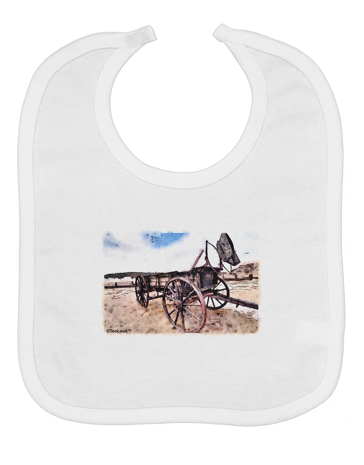 Antique Vehicle Baby Bib
