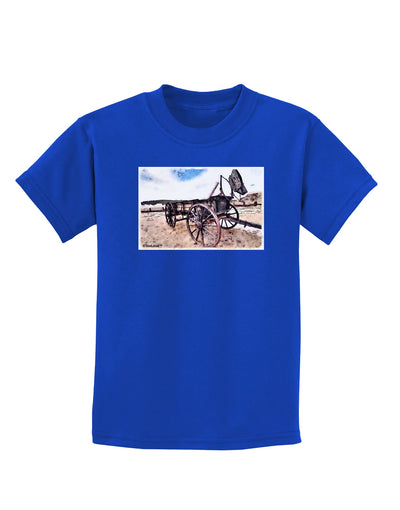 Antique Vehicle Childrens Dark T-Shirt-Childrens T-Shirt-TooLoud-Royal-Blue-X-Small-Davson Sales