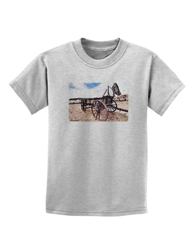 Antique Vehicle Childrens T-Shirt-Childrens T-Shirt-TooLoud-AshGray-X-Small-Davson Sales