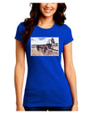 Antique Vehicle Juniors Petite Crew Dark T-Shirt-T-Shirts Juniors Tops-TooLoud-Royal-Blue-Juniors Fitted Small-Davson Sales