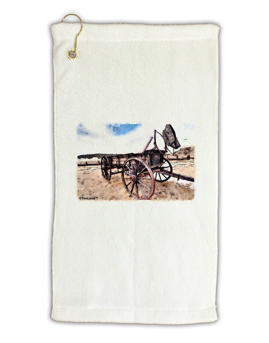 Antique Vehicle Micro Terry Gromet Golf Towel 11&#x22;x19-Golf Towel-TooLoud-White-Davson Sales