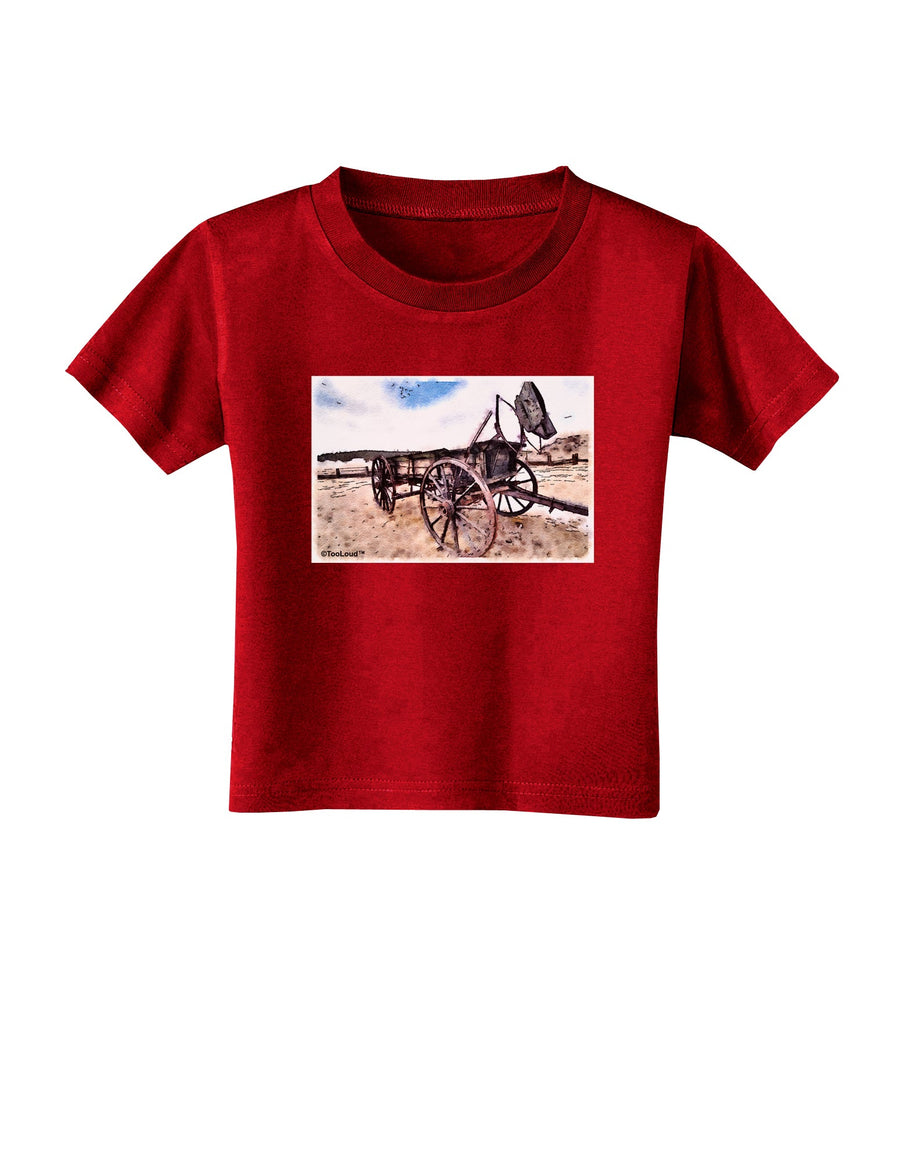 Antique Vehicle Toddler T-Shirt Dark-Toddler T-Shirt-TooLoud-Black-2T-Davson Sales